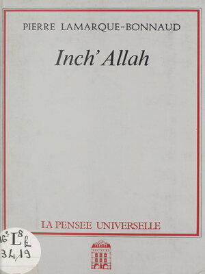 cover image of Inch' Allah